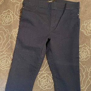 Jeggings, navy blue